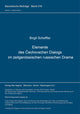 Book cover of: Elemente des Cechovschen Dialogs im zeitgenoessischen russischen Drama
