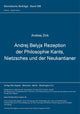Book cover of: Andrej Belyjs Rezeption der Philosophie Kants, Nietzsches und der Neukantianer