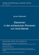 Book cover of: Slawismen in den schlesischen Romanen von Horst Bienek. By: Janusz Siatkowski