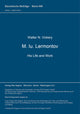 Book cover of: M. Iu. Lermontov. His Life and Work