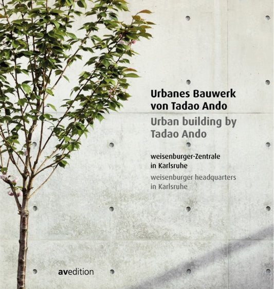 Book cover of: Urban building by Tadao Ando. By: Ulf Meyer