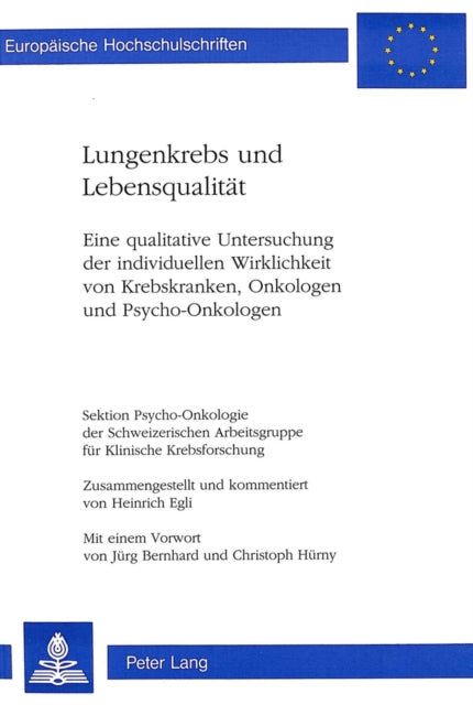 Book cover of: Lungenkrebs und Lebensqualitaet