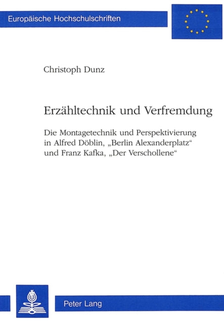 Book cover of: Erzaehltechnik Und Verfremdung