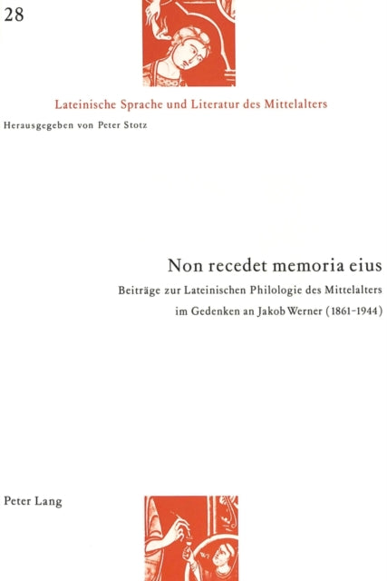Book cover of: Non recedet memoria eius
