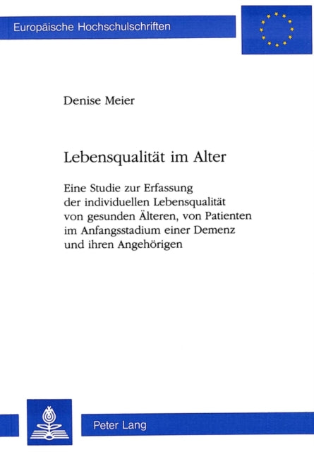 Book cover of: Lebensqualitaet Im Alter