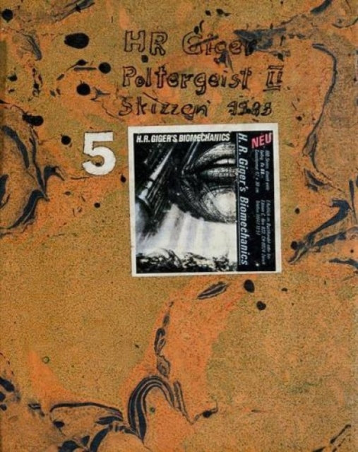 Book cover of: 5 – Poltergeist II: Drawings 1983–1985. By: H. R. Giger