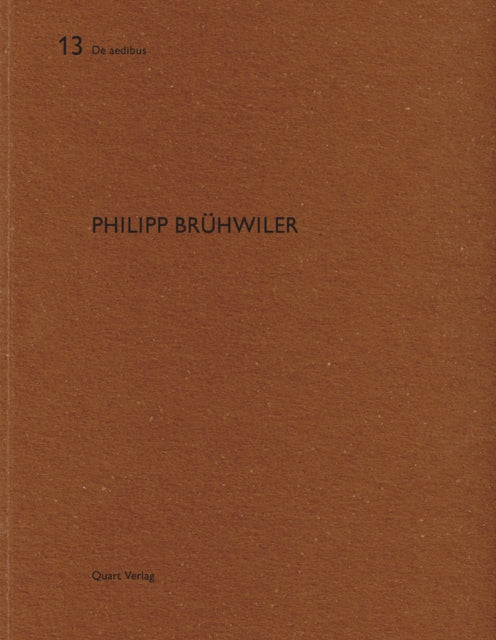 Book cover of: Philipp Bruhwiler. By: Philipp Brühwiler