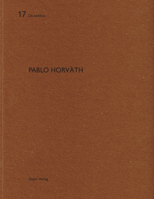 Book cover of: Pablo Horvath