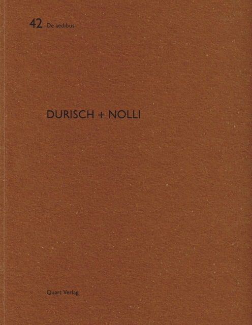 Book cover of: Durisch Nolli. By: Pia Durisch