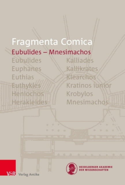Book cover of: FrC 16.5 Eubulides  Mnesimachos. By: Virginia Mastellari