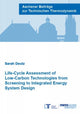 Book cover of: Life-Cycle Assessment of Low-Carbon Technologies from Screening to Integrated Energy System Design