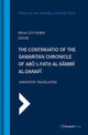Book cover of: Continuatio of the Samaritan Chronicle of Abu l-Fath al-Samiri al-Danafi. By: Abu al-Fath ibn Abi al-Hasan
