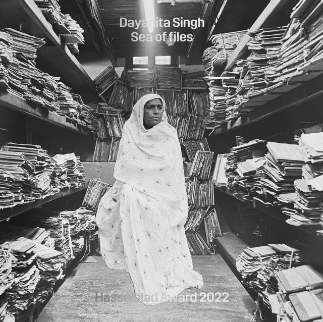 Book cover of: Dayanita Singh: Sea of Files. By: Dayanita Singh