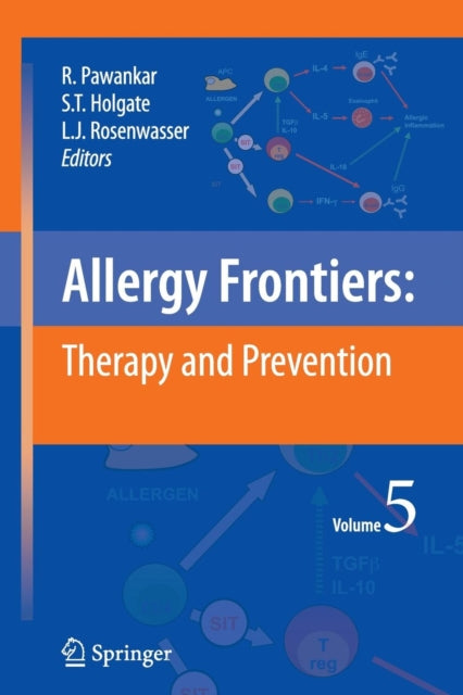 Book cover of: Allergy Frontiers:Therapy and Prevention. By: Ruby Pawankar