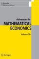 Book cover of: Advances in Mathematical Economics Volume 16. By: Shigeo Kusuoka