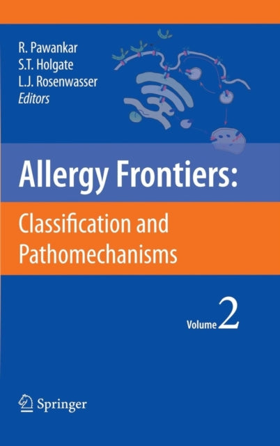 Book cover of: Allergy Frontiers:Classification and Pathomechanisms