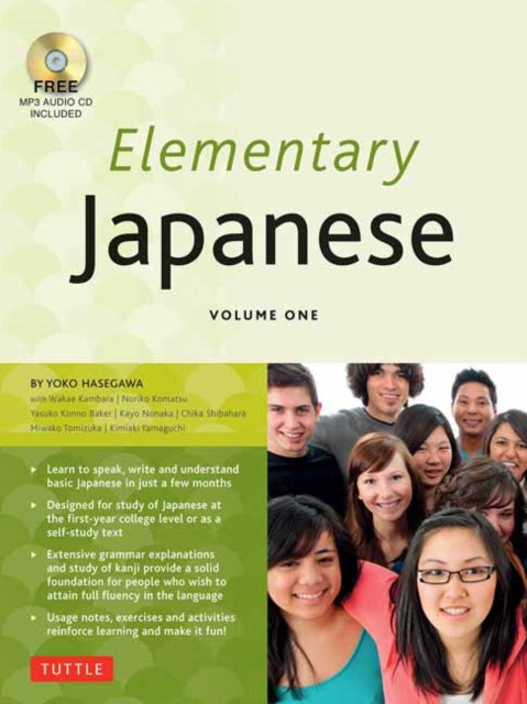 Book cover of: Elementary Japanese Volume One. By: Yoko Hasegawa