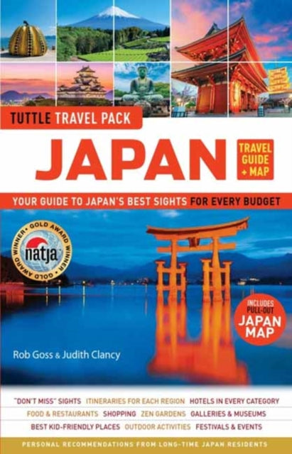Book cover of: Japan Travel Guide + Map: Tuttle Travel Pack. By: Rob Goss