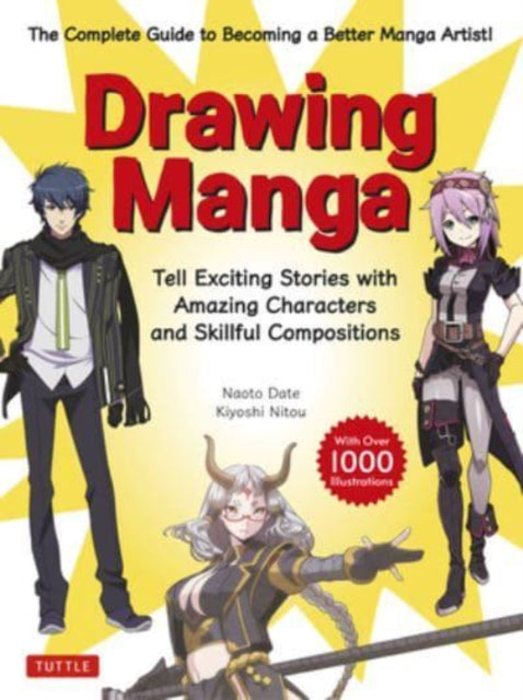 Book cover of: Drawing Manga. By: Naoto Date