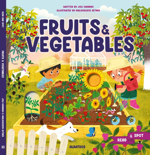 Book cover of: Fruits and Vegetables. By: Joli Hannah