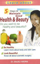 Book cover of: 5 Steps to Maintain Good Health & Beauty