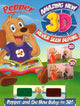 Book cover of: Pepper Amazing New 3D Never Seen Before Pepper paper & the New Baby -- in 3D