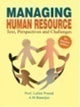 Book cover of: Managing Human Resourse. By: Lallan Prasad & A.M. Banerjee