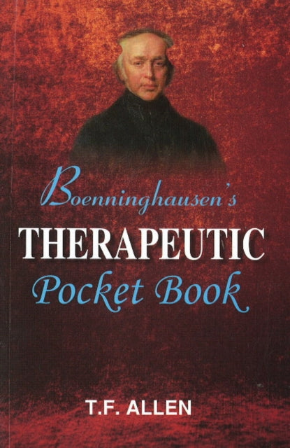 Book cover of: Boenninghausen's Therapeutic Pocket Book. By: Timothy Field Allen
