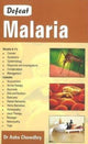 Book cover of: Defeat Malaria. By: Dr Asha Chaudhary