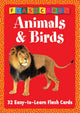 Book cover of: Animals & Birds - Flash Cards