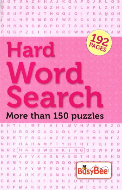 Book cover of: Hard Word Search