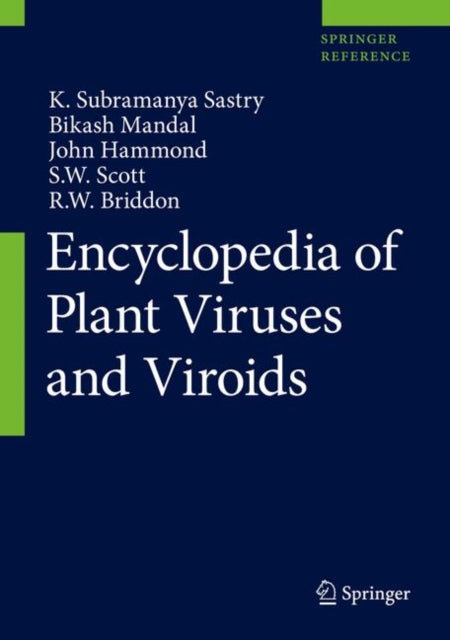 Book cover of: Encyclopedia of Plant Viruses and Viroids. By: K. Subramanya Sastry