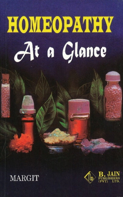 Book cover of: Homoeopathy at a Glance. By: P.K. Manna