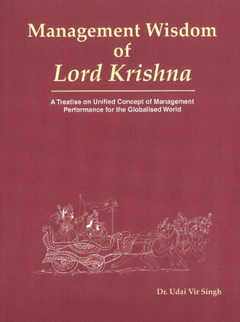 Book cover of: Management Wisdom of Lord Krishna. By: Singh, Udai Vir Dr.