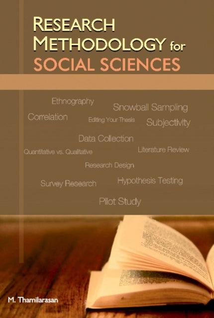 Book cover of: Research Methodology for Social Sciences. By: M. Thamilarasan
