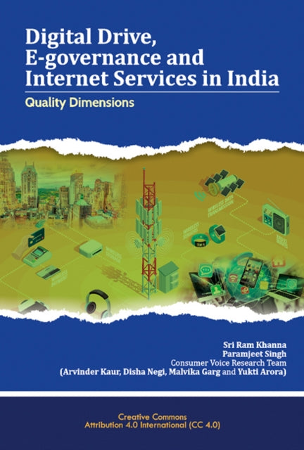 Book cover of: Digital Drive, E-governance and Internet Services in India. By: Sri Ram Khanna