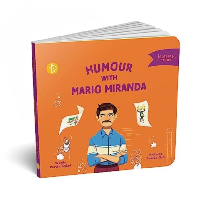 Book cover of: Humour with Mario Miranda. By: Pervin Saket