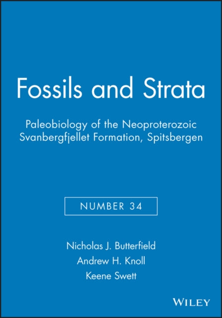 Book cover of: Paleobiology of the Neoproterozoic Svanbergfjellet Formation, Spitsbergen. By: N. J. Butterfield