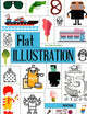 Book cover of: Flat Illustration