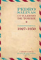 Book cover of: Pedro Salinas, Guillermo de Torre. correspondencia 1927-1950. By: Pedro Salinas