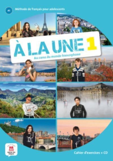 Book cover of: la une 1 - Cahier d'exercices + online audio (A1)