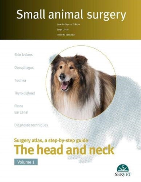 Book cover of: head and neck. Vol. I - Small animal surgery
