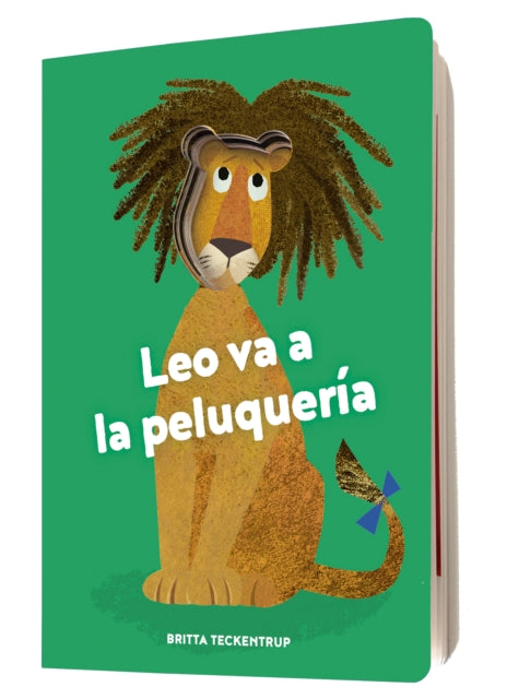 Book cover of: Leo va a la peluquera. By: Britta Teckentrup