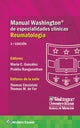 Book cover of: Manual Washington de especialidades clinicas. Reumatologia. By: Maria Gonzalez