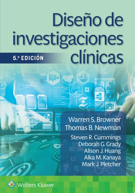 Book cover of: Diseno de investigaciones clinicas. By: Warren S. Browner