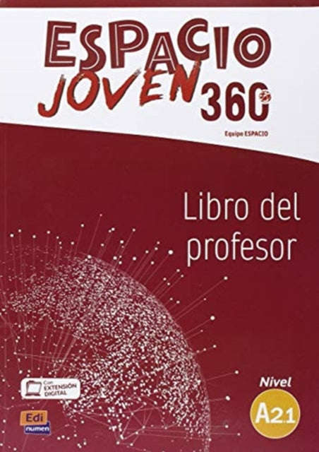 Book cover of: Espacio Joven 360 Level A2.1 : Tutor book with free coded access to ELEteca