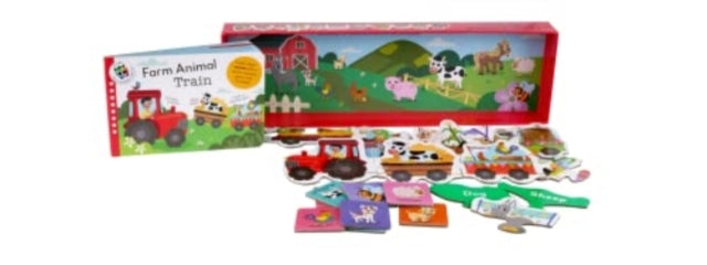 Book cover of: Farm Animal Train