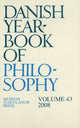 Book cover of: Danish Yearbook of Philosophy. By: Finn Collin