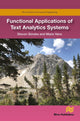 Book cover of: Functional Applications of Text Analytics Systems