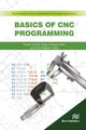 Book cover of: Basics of CNC Programming. By: Pawan Negi